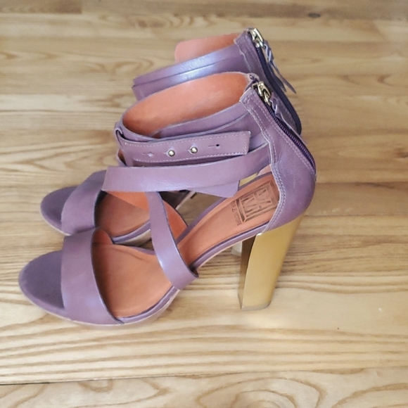 Pour La Victoire Macaria Leather Sandals - Picture 4 of 5